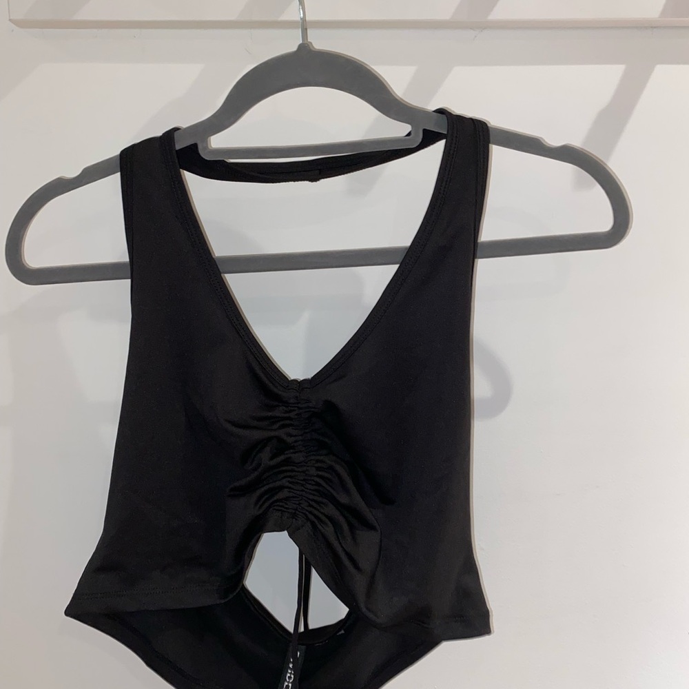 Crop Black Shirt